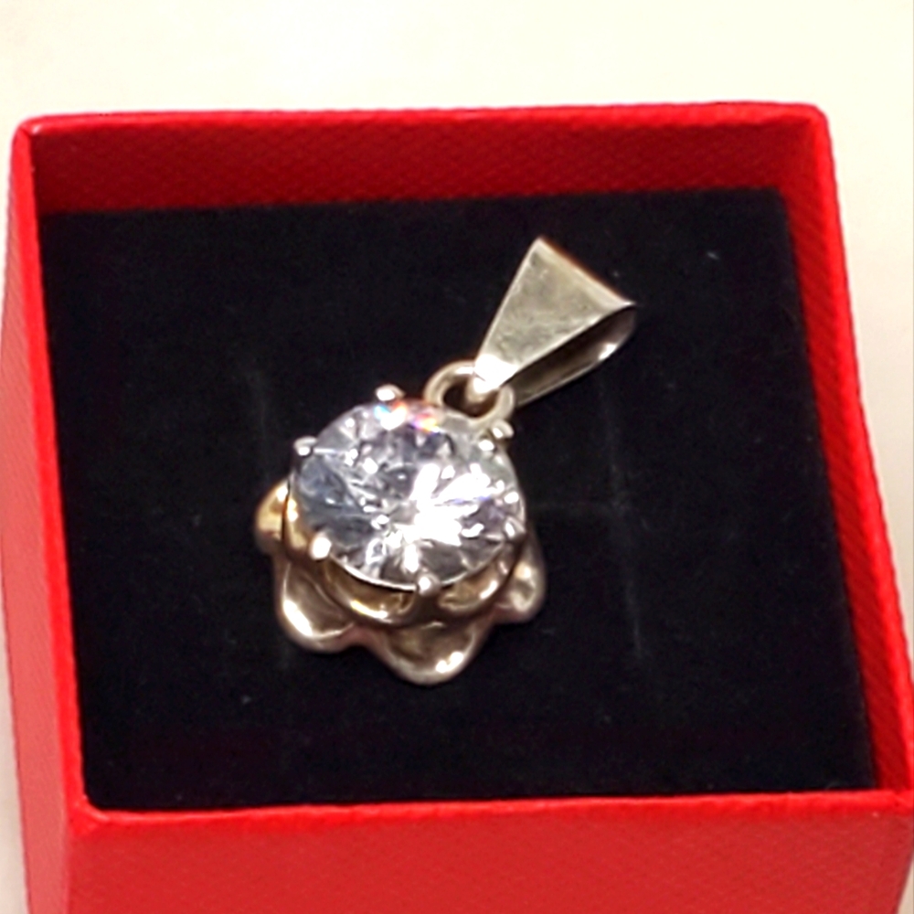Antique Swarovski Crystals Pendant